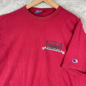Vintage Champion University of Toronto Shirt Mens‎ Large Made In USA 90s Retro
